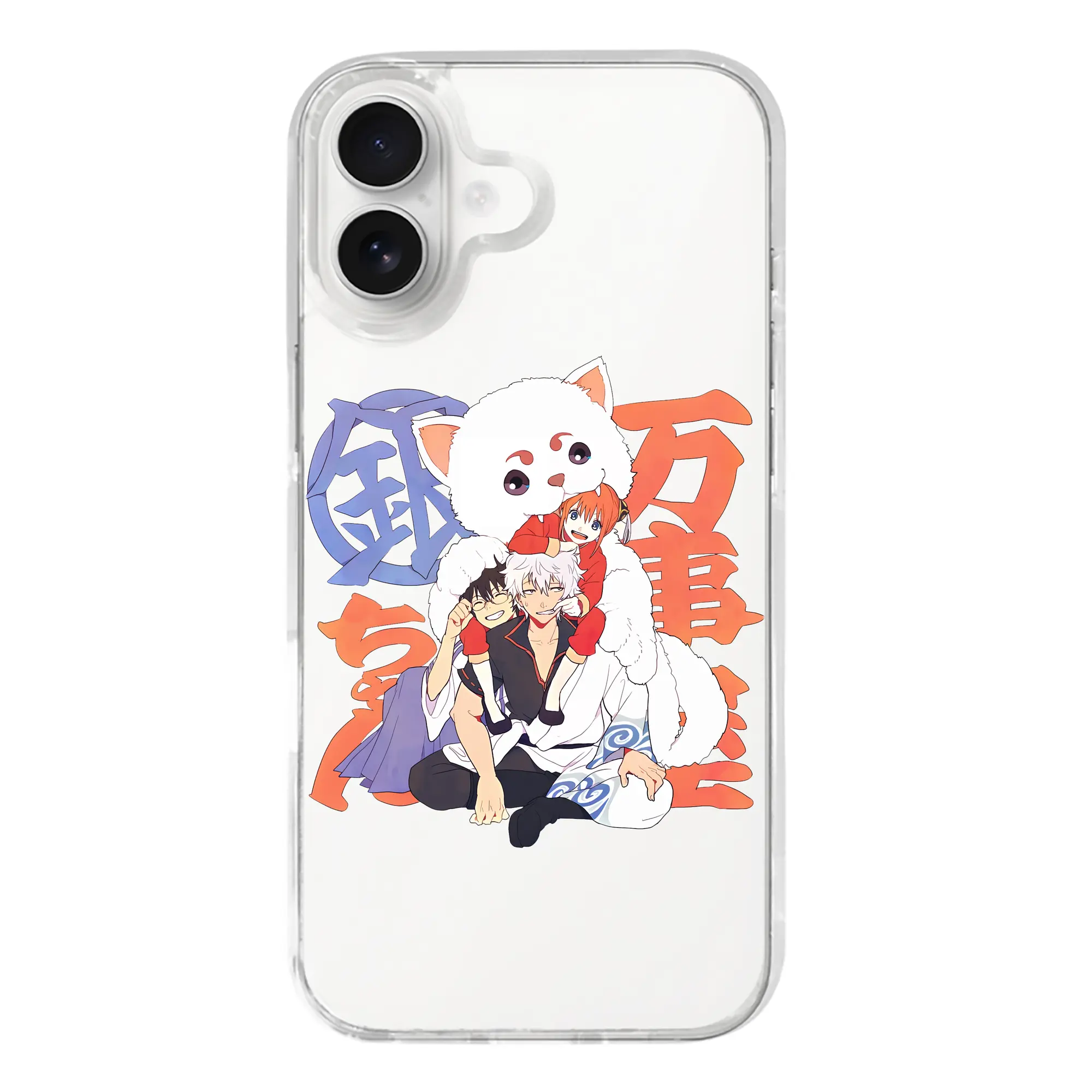 銀魂 グッズ 神楽 - iPhone 17シリーズ 透明スマホケース – 薄型・耐衝撃・精密フィット保護カバー